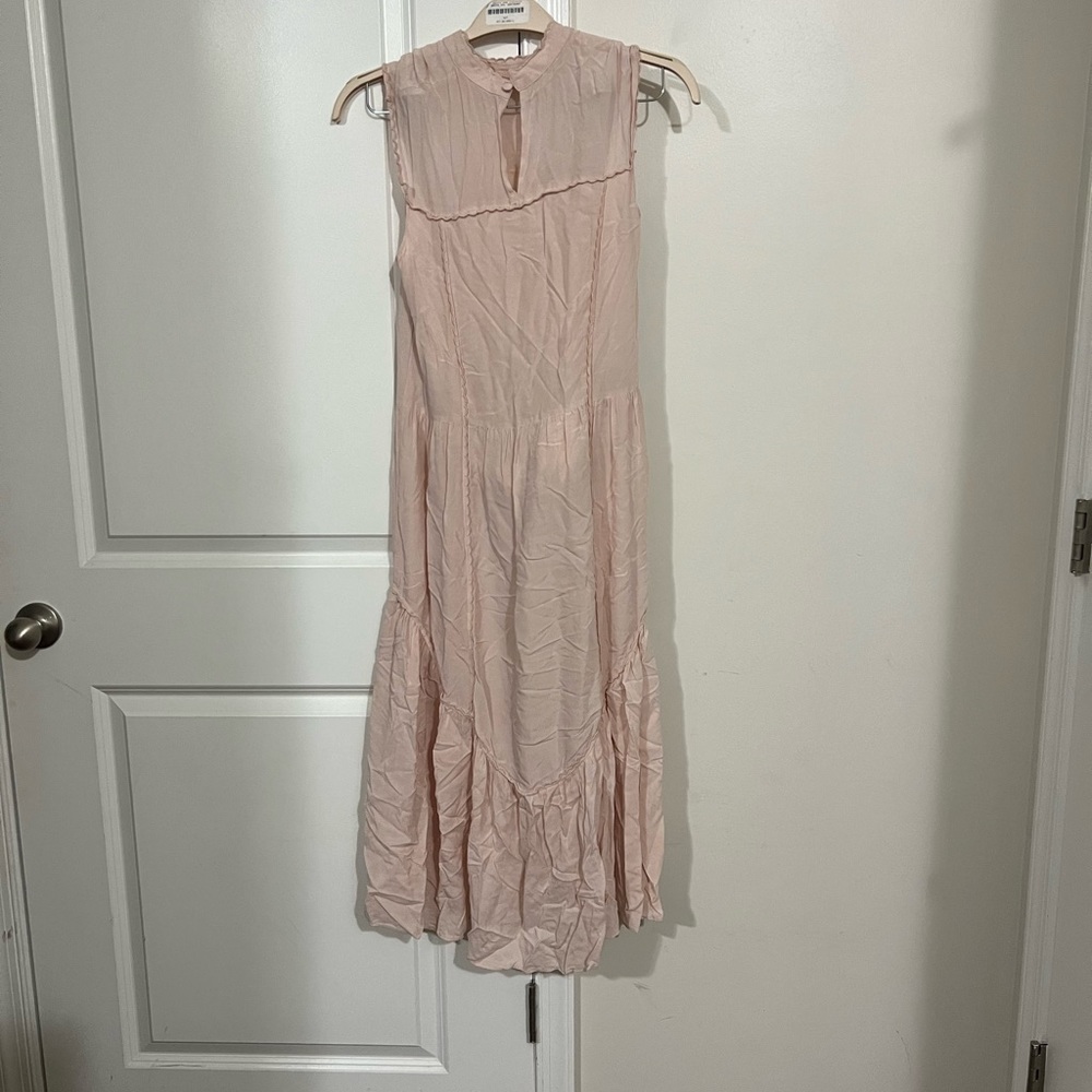 FLAWED See by Chloe Pink High Neck Dress Size 36 FR / 4 US $525 - Picture 4 of 6